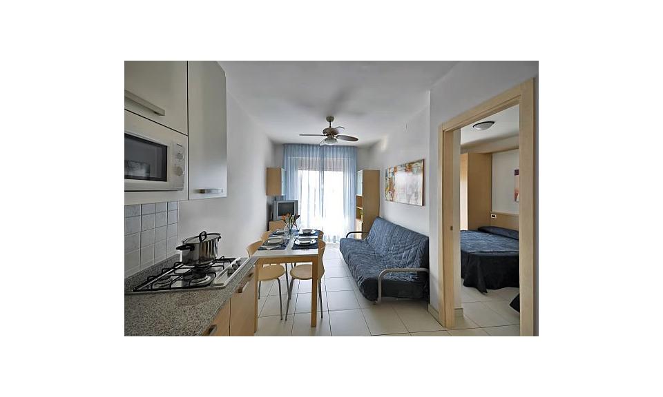 appartamenti ZENITH: soggiorno rinnovato (esempio)