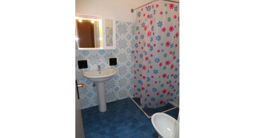 appartament LOS NIDOS: C6 - salle de bain avec rideau de douche (exemple)