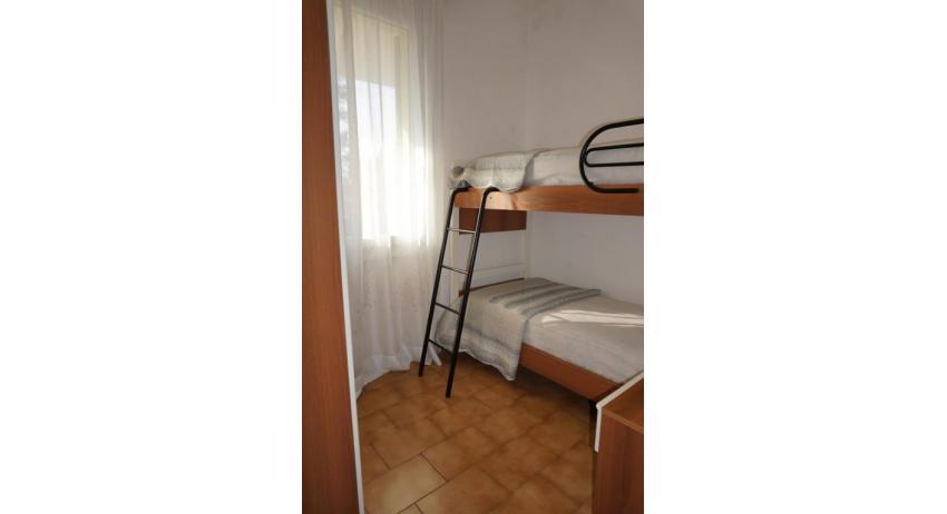 apartments LOS NIDOS: C6 - bedroom with bunk bed (example)