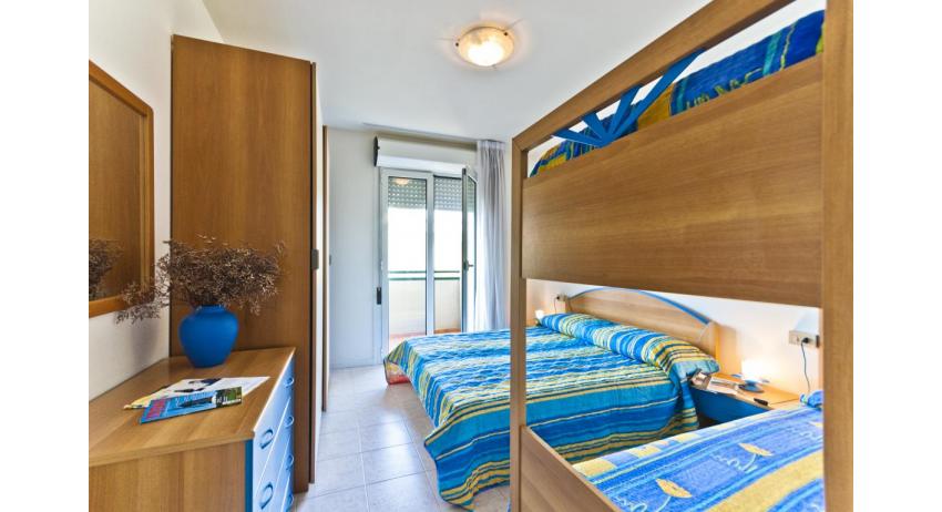 residence CRISTOFORO COLOMBO: B4 - bedroom with bunk bed (example)