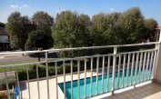 apartments ACAPULCO: B4 - balcony pool view (example)