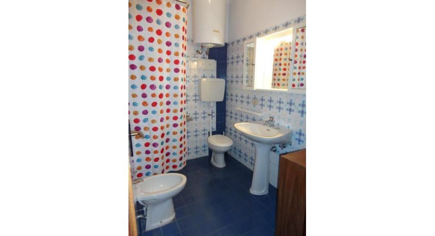 Ferienwohnungen MARCO POLO: B5 - Badezimmer mit Duschvorhang (Beispiel)