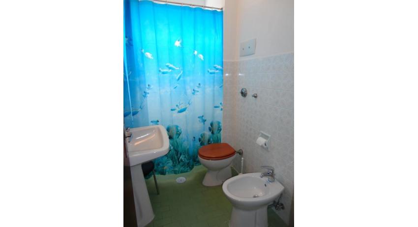 apartments MIRAMARE: C8/2-8 - bathroom with shower-curtain (example)